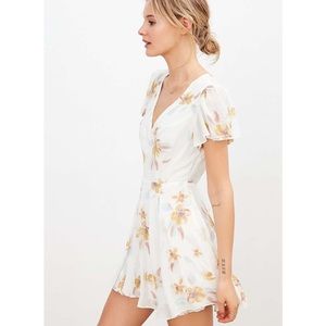 Ivory floral sundress